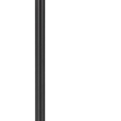 62" Bronze Tray Table Floor Lamp With Beige Drum Shade HomeRoots