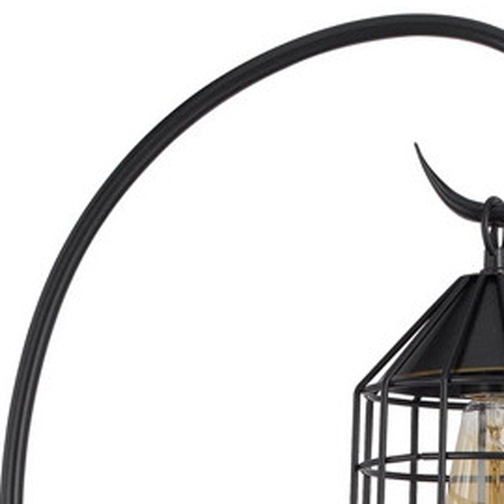 63" Bronze Traditional Shaped Floor Lamp HomeRoots