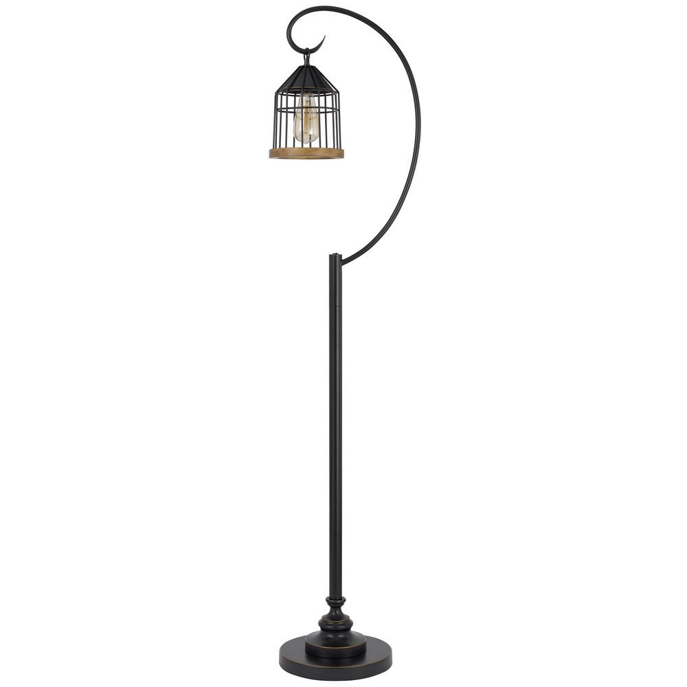 63" Bronze Traditional Shaped Floor Lamp HomeRoots