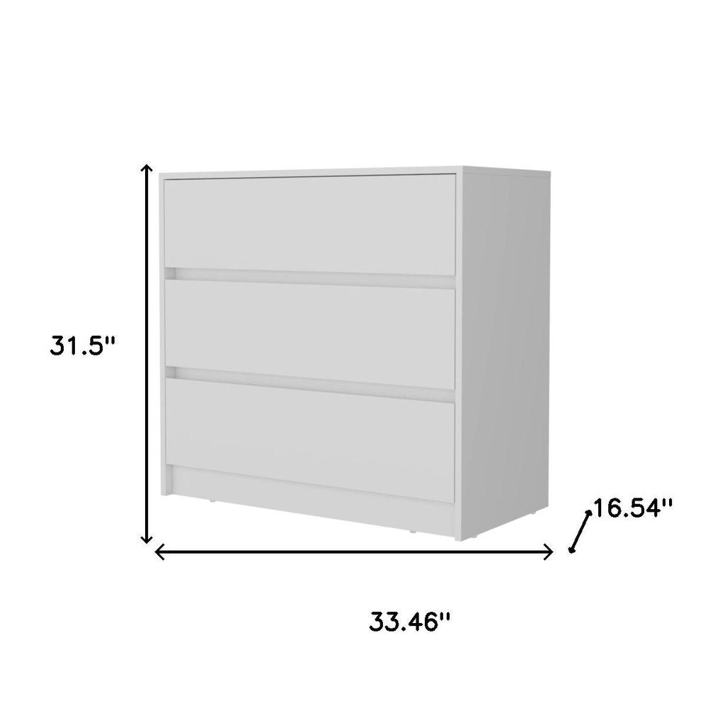 Two Piece White Bedroom Set — view 6