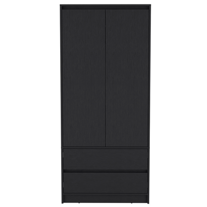 Three Piece Black Bedroom Set