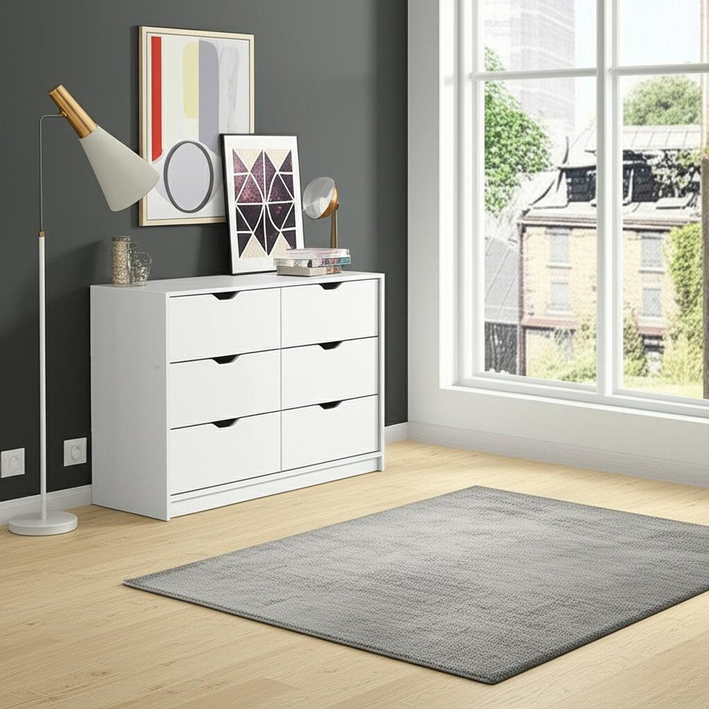Two Piece White Bedroom Set — view 8