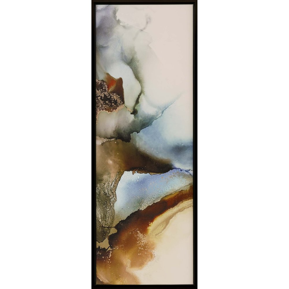 Earthly Secrets I Black Floater Frame Print Wall Art