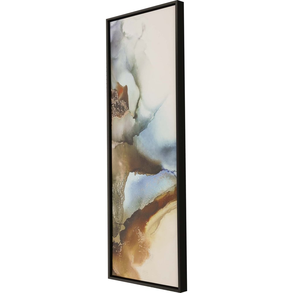 Earthly Secrets I Black Floater Frame Print Wall Art