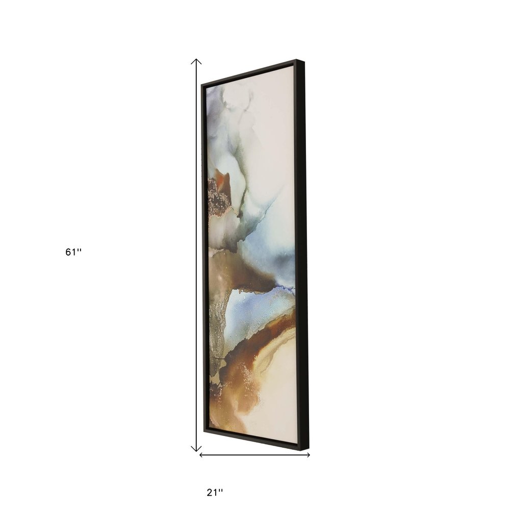Earthly Secrets I Black Floater Frame Print Wall Art — view 4