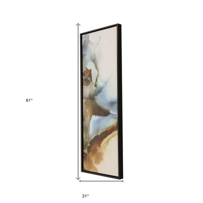 Earthly Secrets I Black Floater Frame Print Wall Art