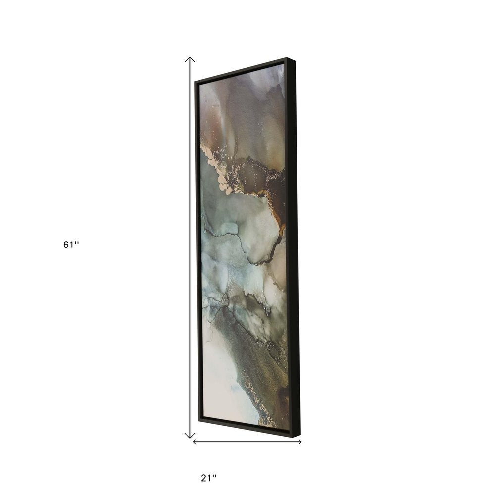 Earthly Secrets II Black Floater Frame Print Wall Art — view 4