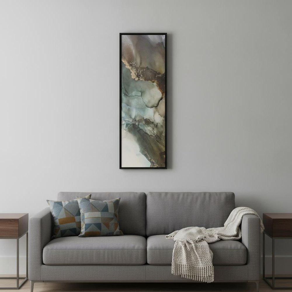 Earthly Secrets II Black Floater Frame Print Wall Art