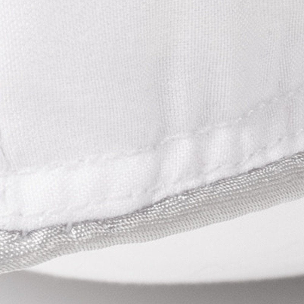 Set of Two Microfiber Down Alternative Medium Hypoallergenic Queen Size Bed Pillows