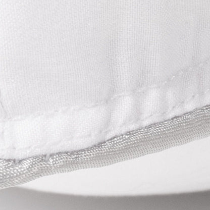 Set of Two Microfiber Down Alternative Medium Hypoallergenic Queen Size Bed Pillows