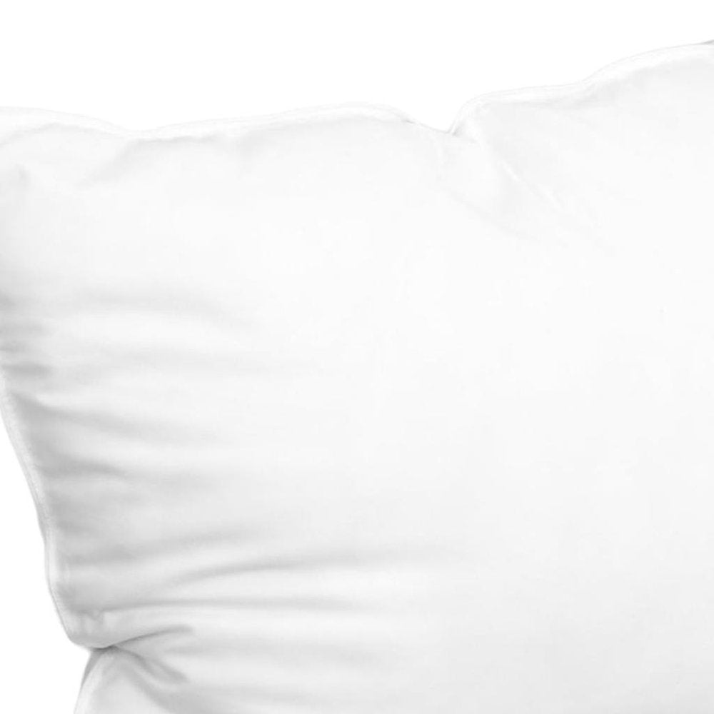Set of Two Microfiber Down Alternative Medium Hypoallergenic King Size Bed Pillows HomeRoots
