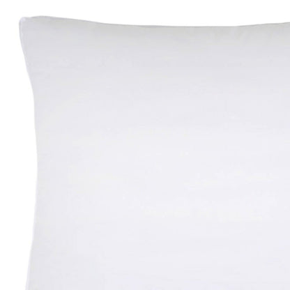 Set of Two Microfiber Down Alternative Medium Hypoallergenic European Size Bed Pillows HomeRoots
