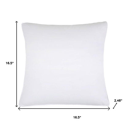 Set of Two Microfiber Down Alternative Medium Hypoallergenic European Size Bed Pillows HomeRoots