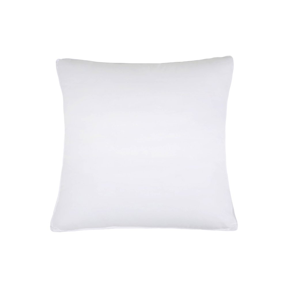 Set of Two Microfiber Down Alternative Medium Hypoallergenic European Size Bed Pillows HomeRoots