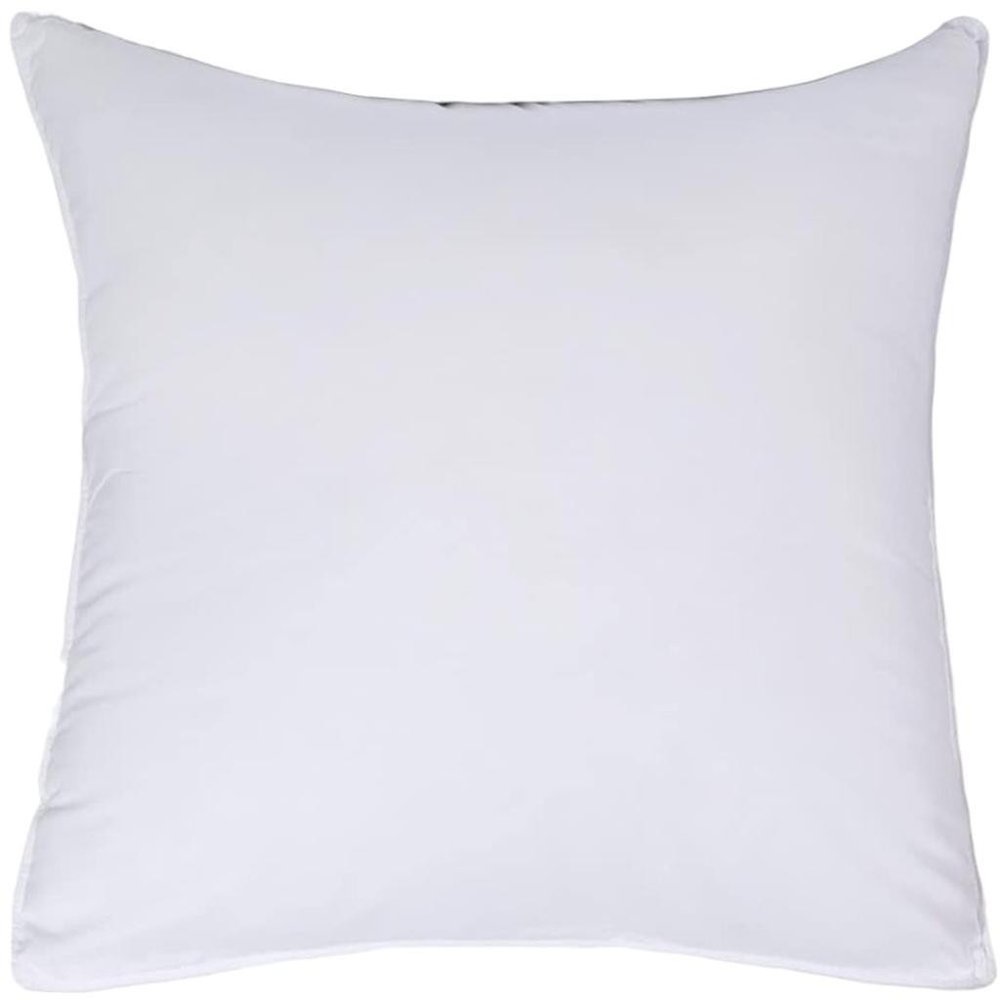 Set of Two Microfiber Down Alternative Medium Hypoallergenic European Size Bed Pillows HomeRoots