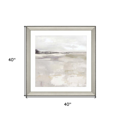 Dylife Vista Silver Framed Print Wall Art