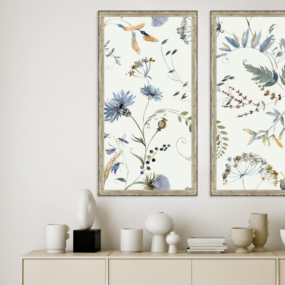 Nature Gift I Silver Framed Print Wall Art