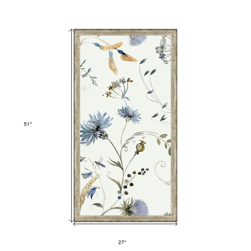 Nature Gift I Silver Framed Print Wall Art