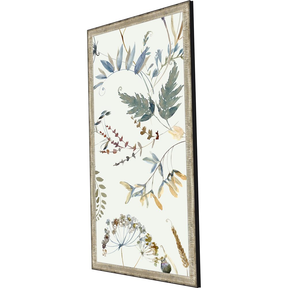 Nature Gift II Silver Framed Print Wall Art