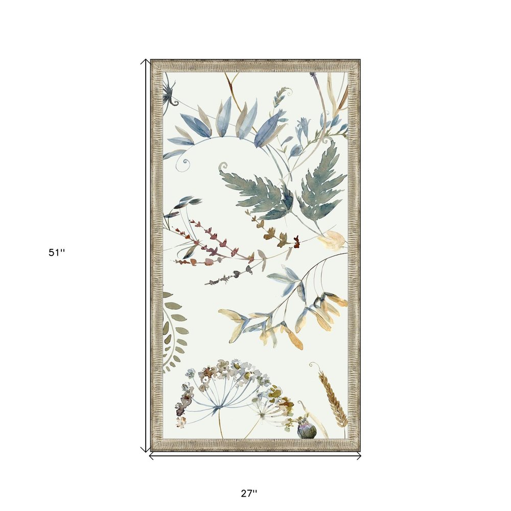 Nature Gift II Silver Framed Print Wall Art — view 4