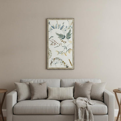 Nature Gift II Silver Framed Print Wall Art