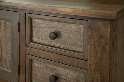27" Brown Solid Wood One Drawer Nightstand HomeRoots