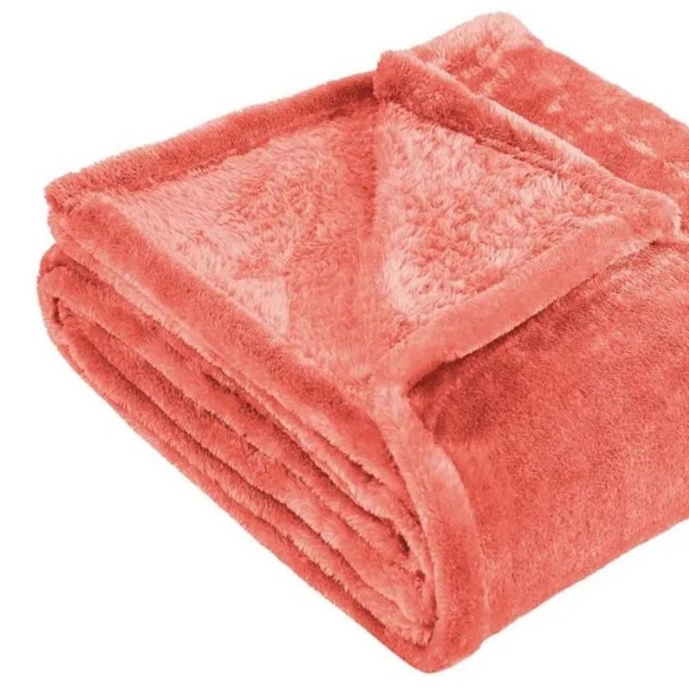 14" X 15" Coral Fleece Plush Throw Blanket — view 3