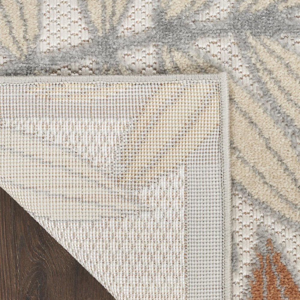 4' X 6' Blue Indoor Outdoor Area Rug — view 7