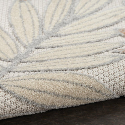 4' X 6' Blue Indoor Outdoor Area Rug HomeRoots