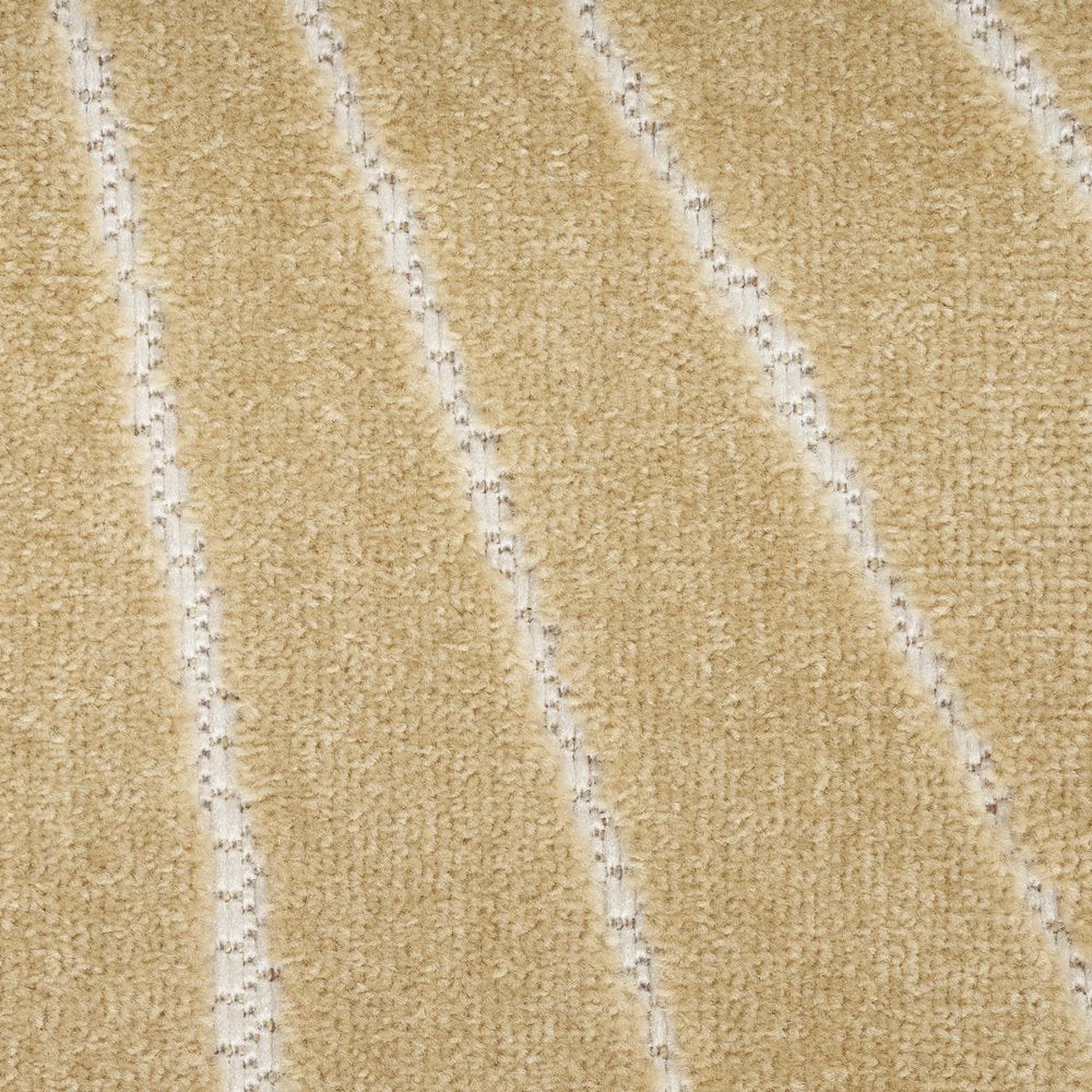 6' X 9' Ivory Orange And Blue Indoor Outdoor Area Rug — view 3
