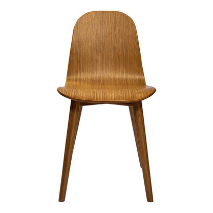 Oak Solid Wood and Wood Dining Side Chair HomeRoots