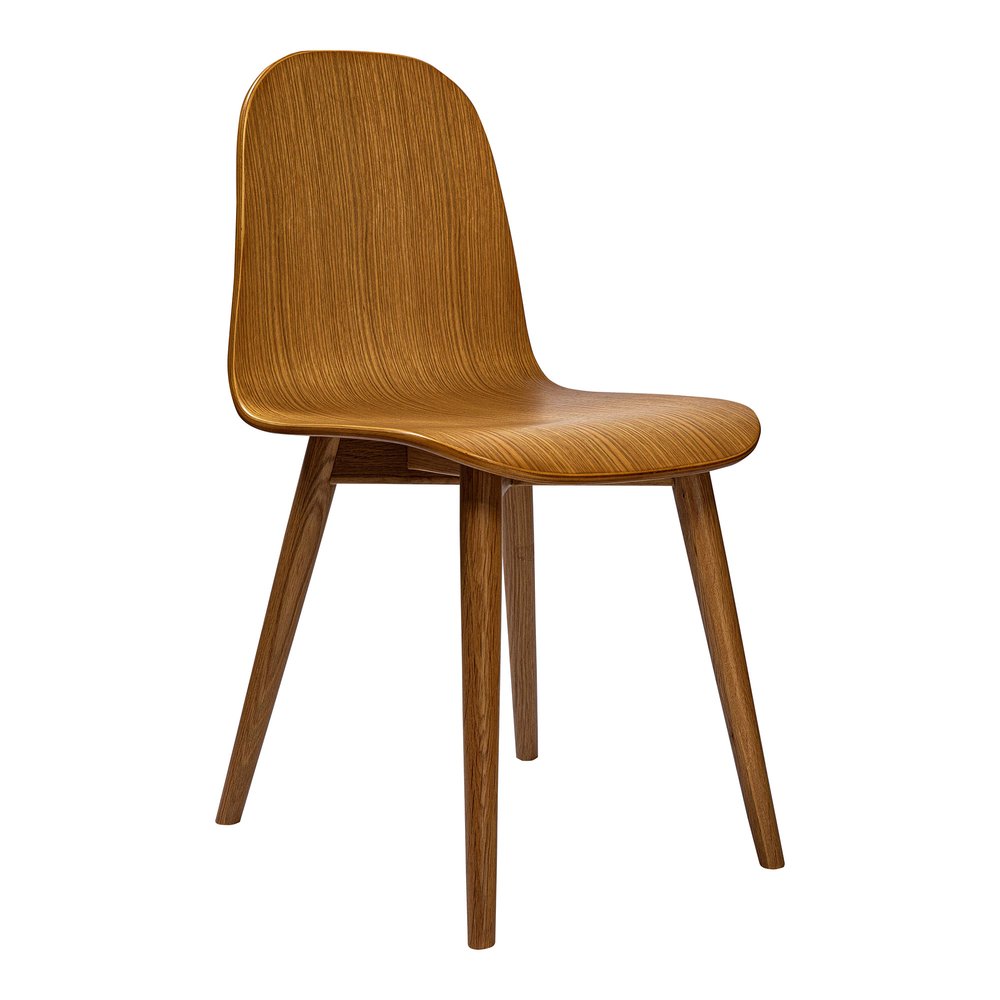 Oak Solid Wood and Wood Dining Side Chair HomeRoots