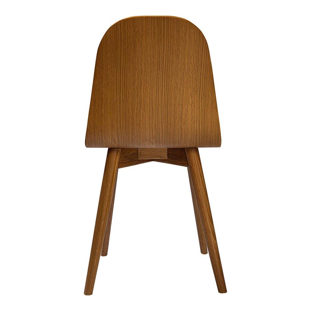 Oak Solid Wood and Wood Dining Side Chair HomeRoots
