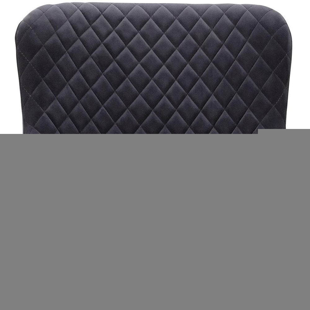 Gray Tufted Velvet Dining Side Chair HomeRoots