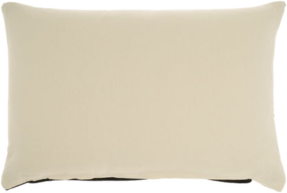 14" X 20" Black Velvet Lumbar Throw Pillow FurniFindUSA