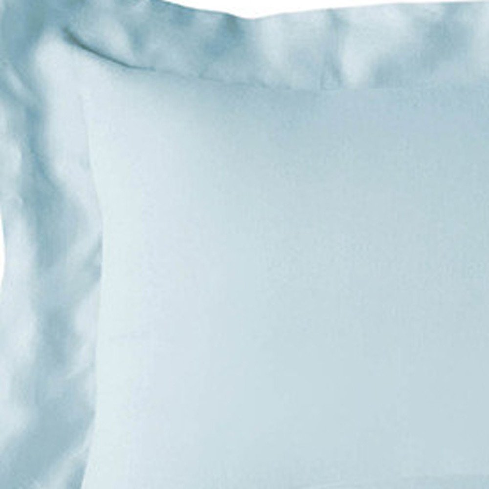 Light Blue King Rayon Washable Duvet Cover Set — view 13