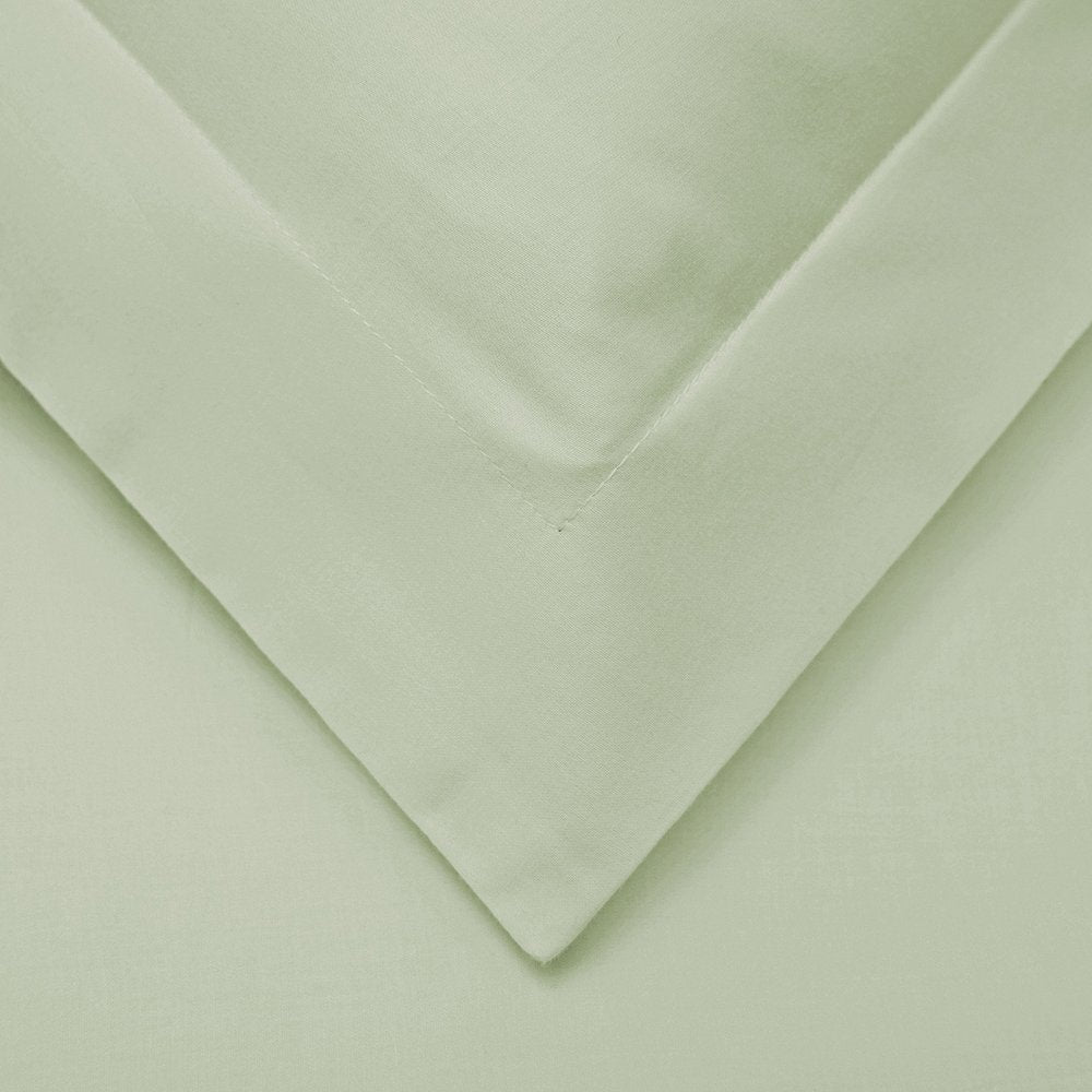 Light Green Queen Cotton Blend 1000 Thread Count Washable Duvet Cover Set HomeRoots