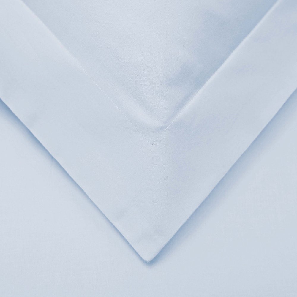 Blue King Cotton Blend Washable Duvet Cover Set — view 2