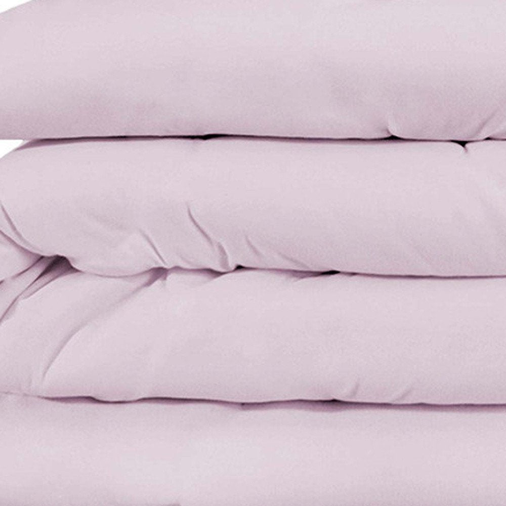 Lilac King Cotton Blend 1000 Thread Count Washable Duvet Cover Set HomeRoots