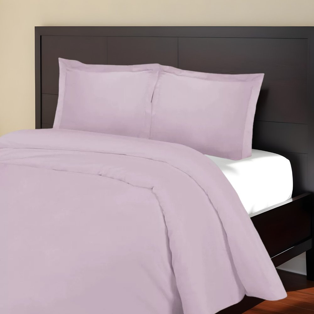 Lilac King Cotton Blend 1000 Thread Count Washable Duvet Cover Set HomeRoots