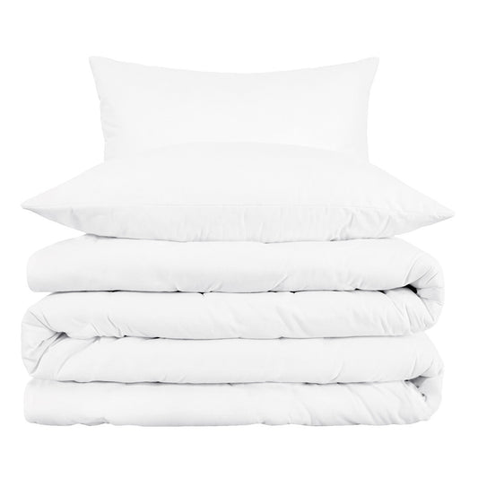 White King Cotton Blend 1000 Thread Count Washable Duvet Cover Set