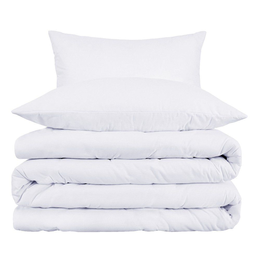 White King Cotton Blend 1000 Thread Count Washable Duvet Cover Set HomeRoots
