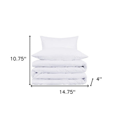 White King Cotton Blend 1000 Thread Count Washable Duvet Cover Set HomeRoots