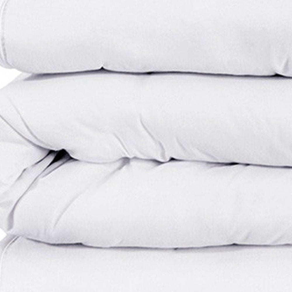 White Queen Cotton Blend 1200 Thread Count Washable Duvet Cover Set HomeRoots