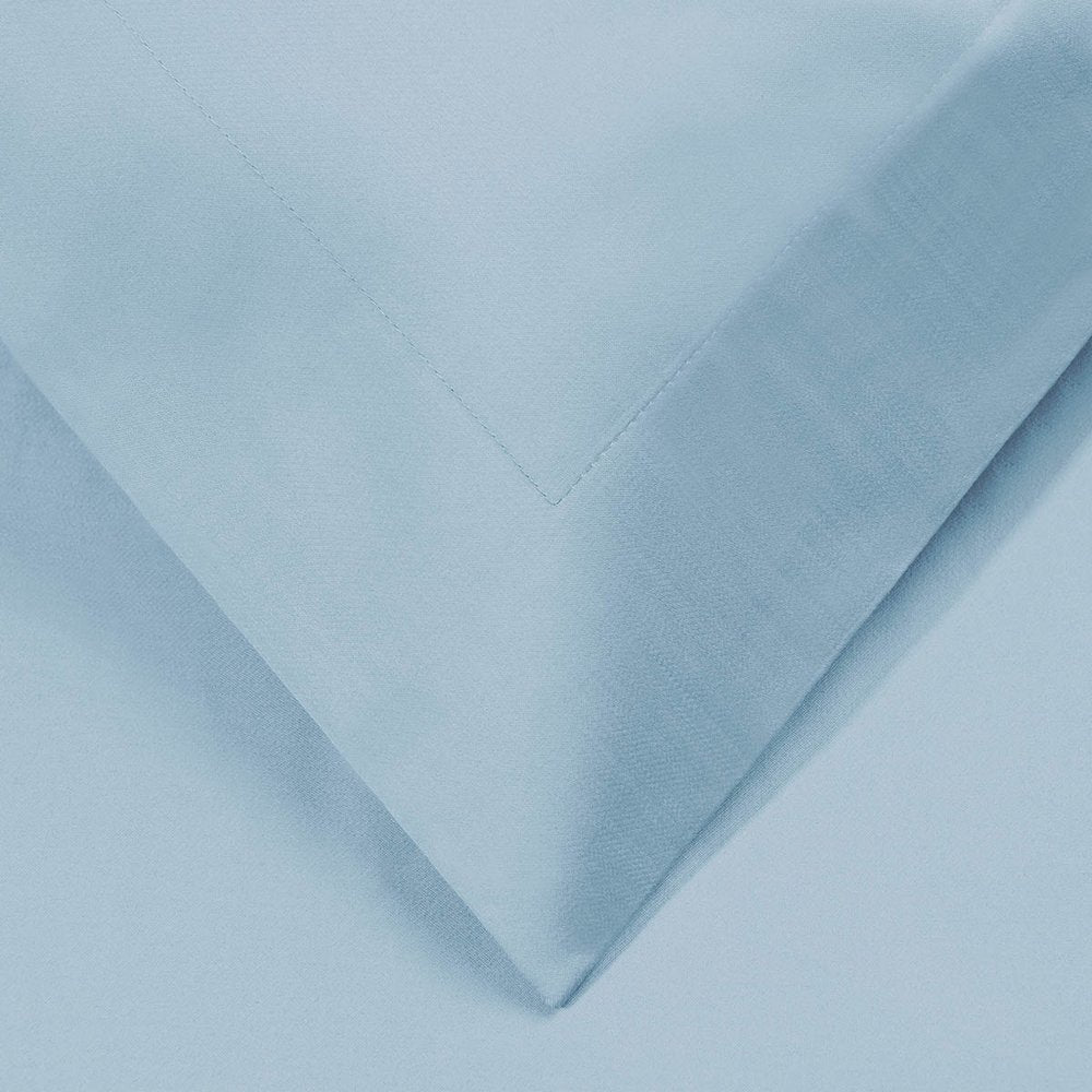 Light Blue King Cotton Washable Duvet Cover Set HomeRoots