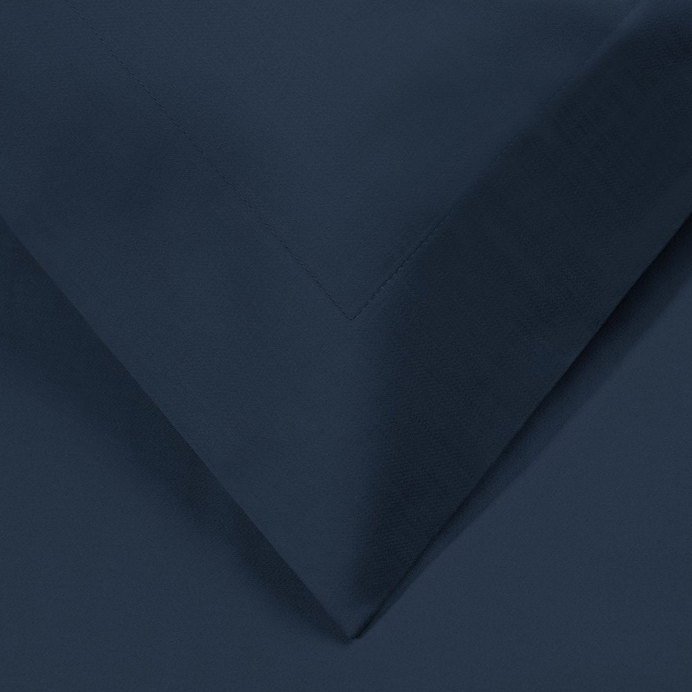 Navy Blue King Cotton Washable Duvet Cover Set HomeRoots