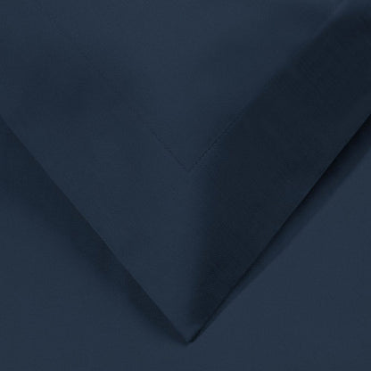 Navy Blue King Cotton Washable Duvet Cover Set HomeRoots