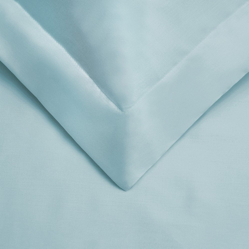 Light Blue Queen Cotton Washable Duvet Cover Set HomeRoots