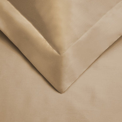 Tan Queen Cotton Washable Duvet Cover Set HomeRoots