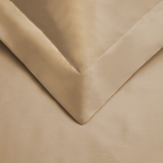 Tan Queen Cotton Washable Duvet Cover Set HomeRoots